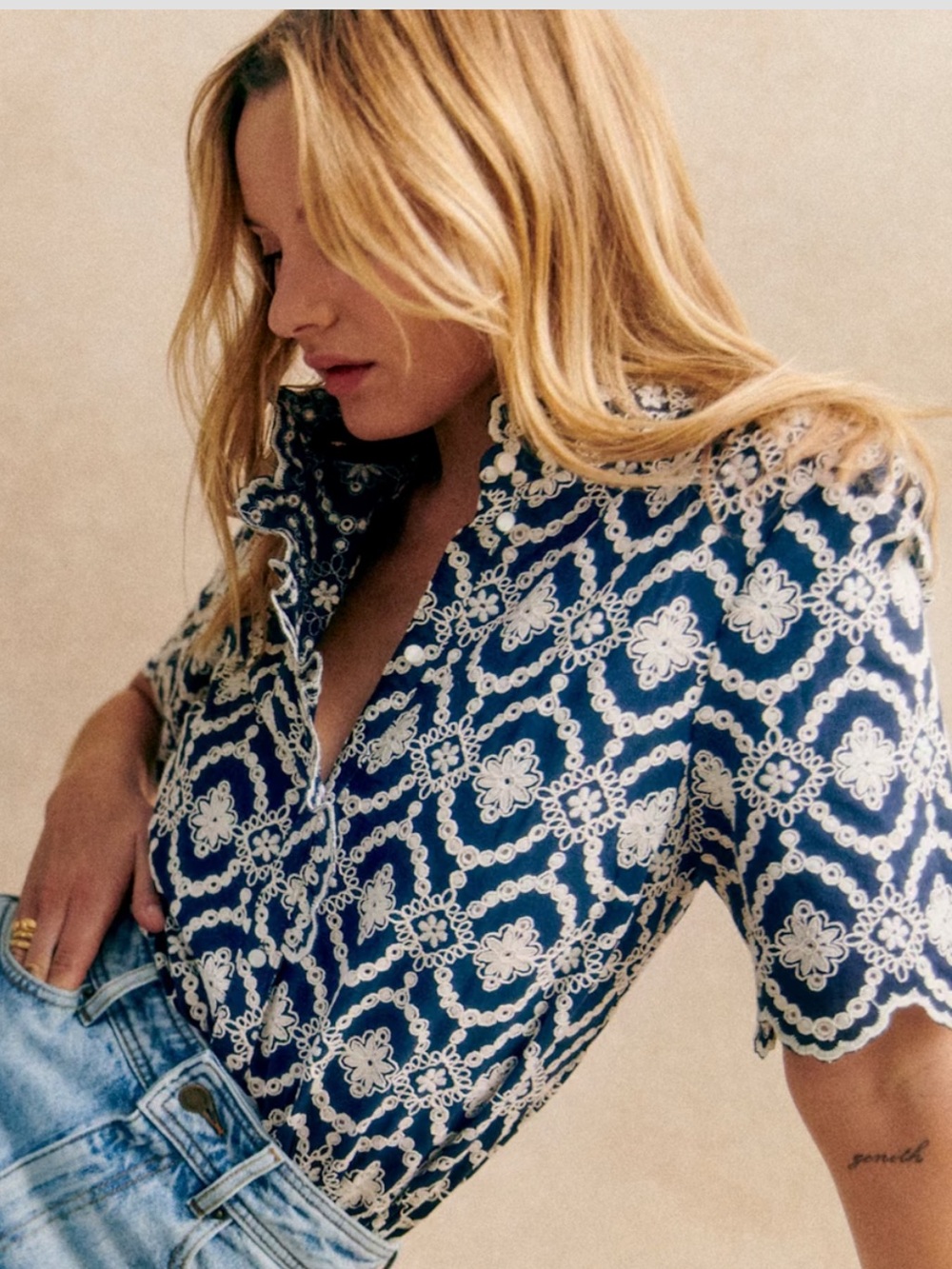 SÉZANE Dahlia Shirt - Picture 3 of 13
